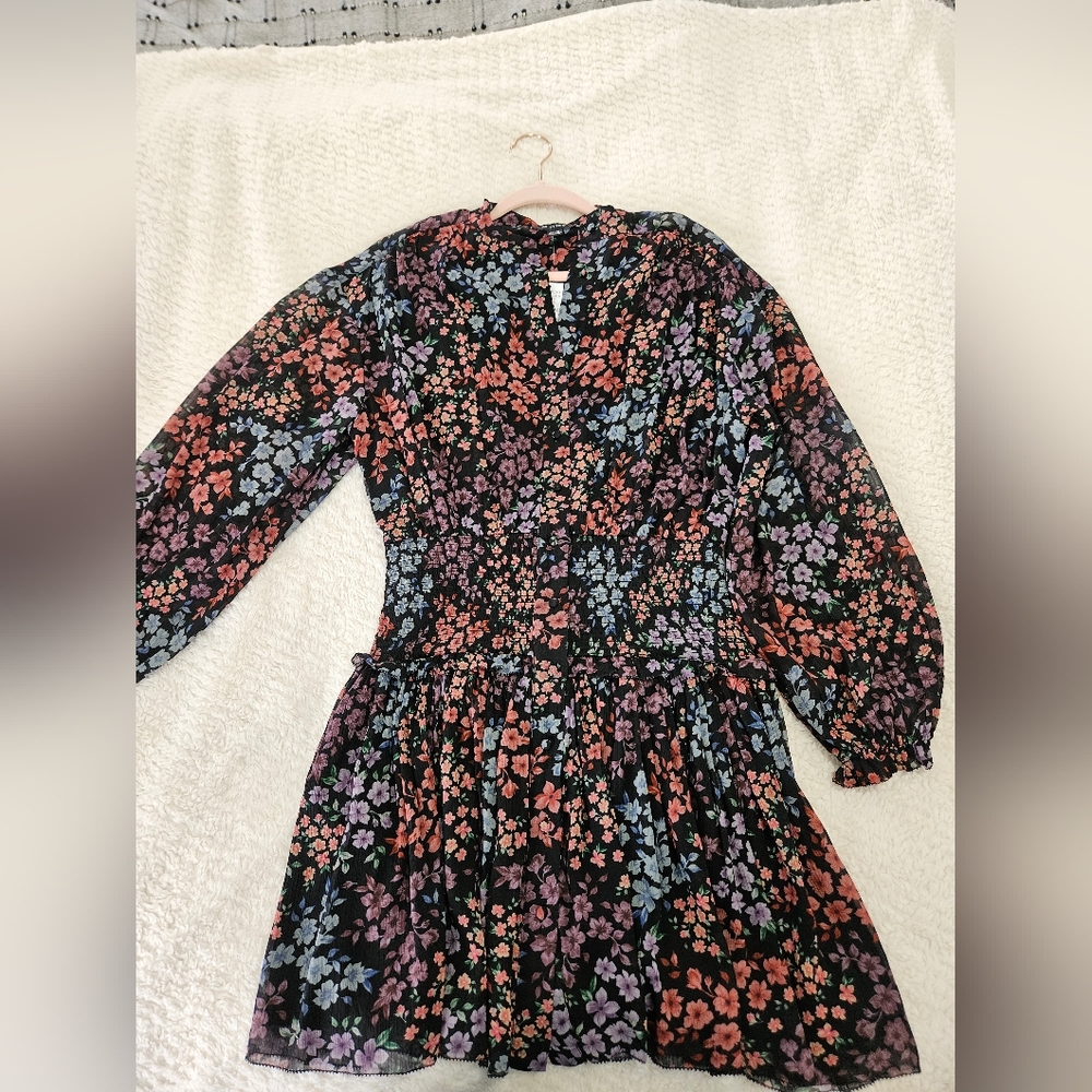 Floral Kids Dress - Multicolor